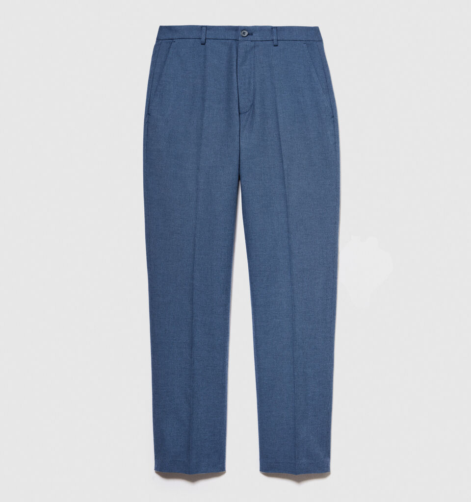 Formal trousers - men's slim fit trousers - Blue | Sisley image number 6
